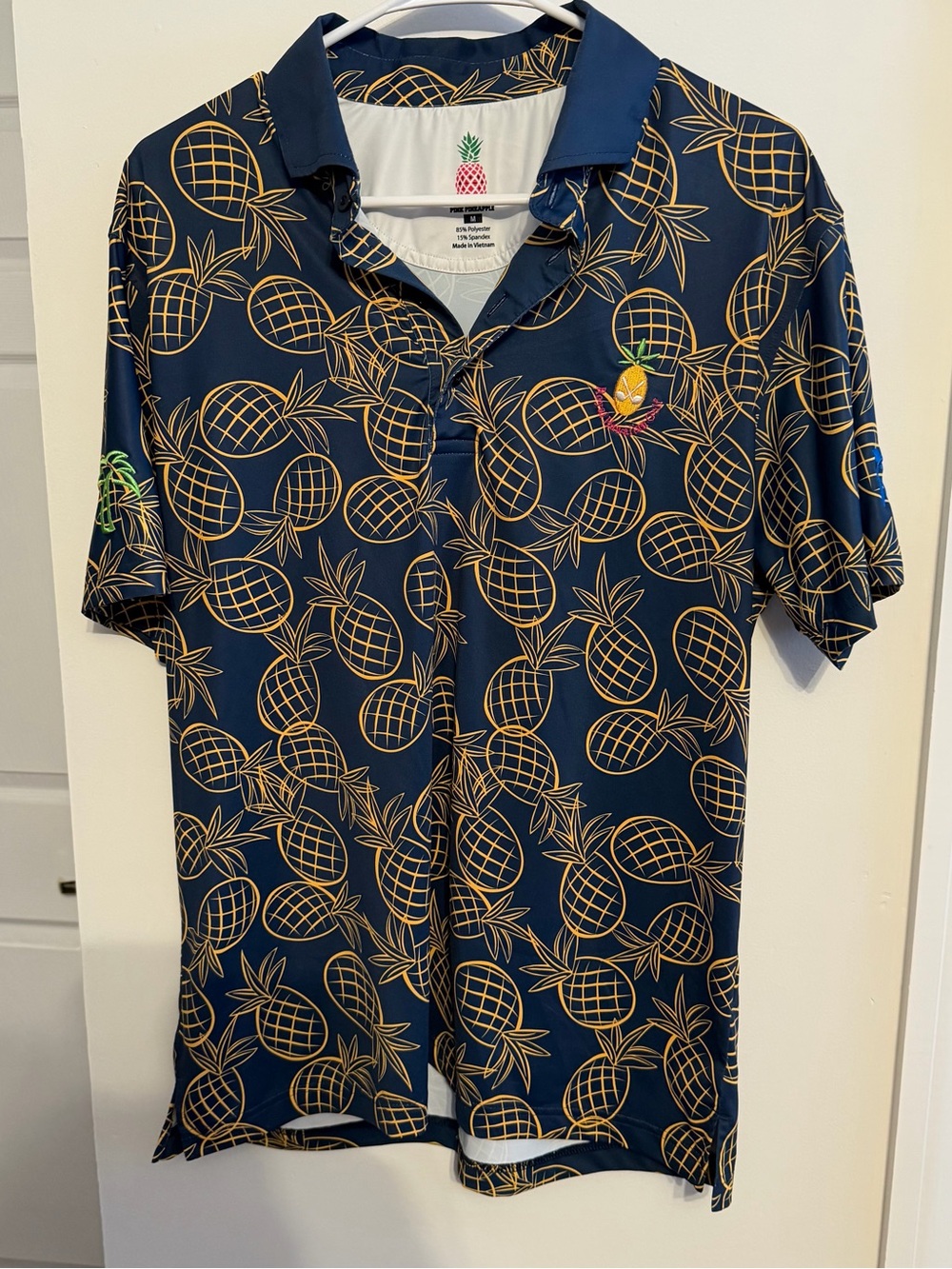 Pineapple‎ Golf Polo with Embroidered Logo